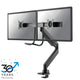 Neomounts NM-D775DXBLACK skærmbeslag og -stativer 81,3 cm (32") Skrivebord Sort
