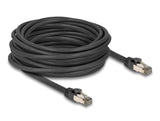 DeLOCK 80244 netværkskabel Sort 10 m Cat6a U/FTP (STP)