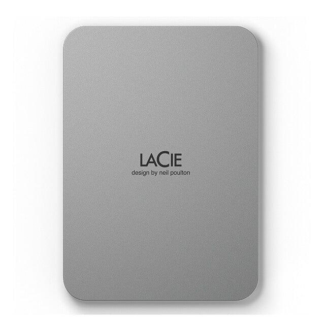 Seagate Lacie Mobile Drive ekstern harddisk 4 TB USB Type-C 3.2 Gen 1 (3.1 Gen 1) Sølv