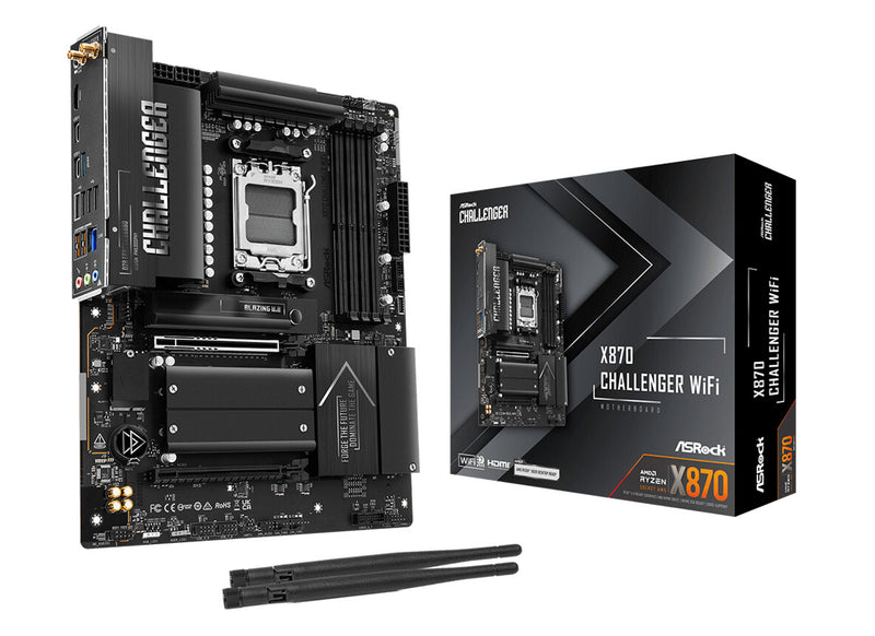 Asrock X870 Challenger WiFi AMD X870 Sokkel AM5 ATX