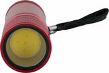 Schwaiger TLED200R 531 Rød Hånd lommelygte COB LED