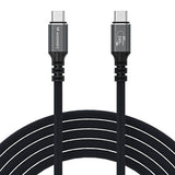 Wozinsky 5907769376740 USB-kabel USB4 Gen 2x2 1 m USB C 40 Gbit/sek. 240 W Sort
