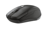 Trust TKM-350 tastatur Mus inkluderet Kontor RF trådløst QWERTZ Tysk Sort