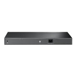 TP-Link JetStream TL-SL2428P netværksswitch Administreret L2 Fast Ethernet (10/100) Strøm over Ethernet (PoE) 1U Sort