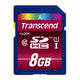 Transcend TS8GSDHC10U1 hukommelseskort 8 GB SDHC MLC Klasse 10