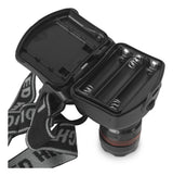 Entac EHL-ZOOM-1W-PL lommelygte Sort Hovedbånd lommelygte LED