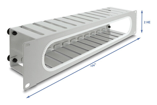 DeLOCK 67280 tilbehør til rack Kabelbakkepanel