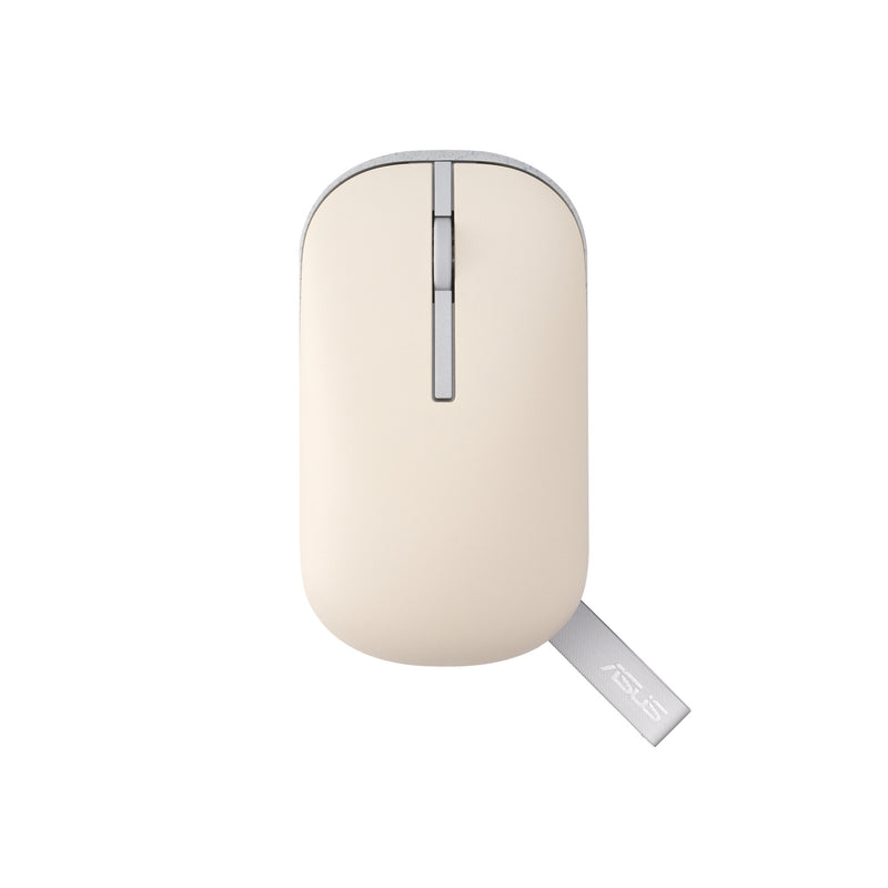 ASUS Marshmallow Mouse MD100 mus Kontor Ambidextrous RF trådløs + Bluetooth Optisk 1600 dpi