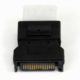 StarTech.com LP4SATAFM kabel kønsskifter SATA (15-pin) LP4 (4-pin) Sort