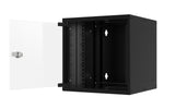 EFB Elektronik WGB-1006TS.30 stativ 6U Vægmonteret stativ Sort