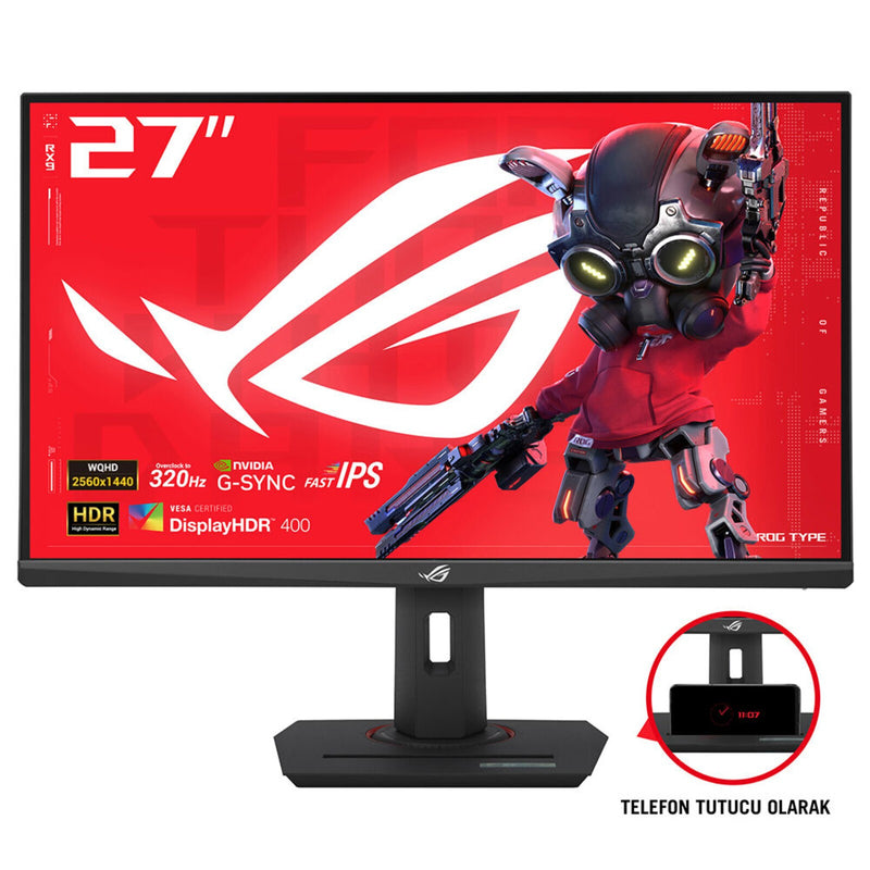 ASUS ROG Strix XG27ACMS computerskærm 68,6 cm (27") 2560 x 1440 pixel Quad HD LCD Sort