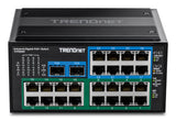 Trendnet TI-PG262 netværksswitch Ikke administreret Gigabit Ethernet (10/100/1000) Strøm over Ethernet (PoE) Sort