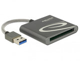 DeLOCK 91525 kortlæser USB 3.2 Gen 1 (3.1 Gen 1) Grå