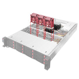 Silverstone RM22-312 HDD/SSD kabinet Rustfrit stål 2.5/3.5"