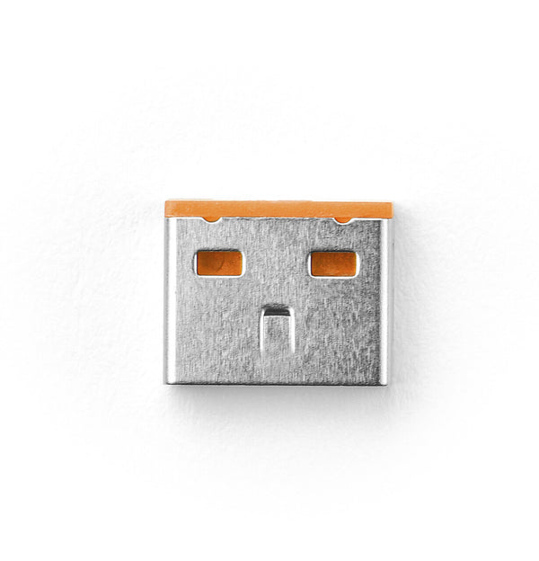 Smartkeeper UL03P2OR portblokering USB Type-A Orange Plast 100 stk