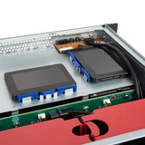 Silverstone SST-RM43-320-RS drevkabinet HDD kabinet Grå 2.5/3.5"