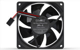 Blacknoise P-1 Computerkølesystem Computerkabinet Ventilator 8 cm Sort 1 stk