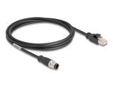 DeLOCK 80851 netværkskabel Sort 2 m Cat5e S/FTP (S-STP)