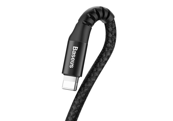 Baseus CALSR-01 Lightning kabel 1 m Sort