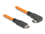 DeLOCK 87961 USB-kabel 1 m USB C 5 Gbit/sek. 100 W Orange