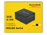 DeLOCK 18767 lyd switch Sort