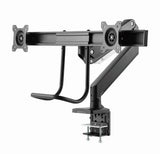 Gembird MA-DA2-04 skærmbeslag og -stativer 81,3 cm (32") Skrivebord Sort