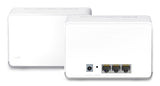 Mercusys HALO H70X (2-PACK) Dual-band (2,4 GHz / 5 GHz) Wi-Fi 6 (802.11ax) Hvid 3 Intern