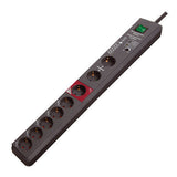 Brennenstuhl 1159490936 stikdåse 3 m 8 AC stikkontakt(er) Anthracit
