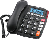 Olympia 4520 Analog telefon Sort, Hvid