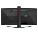 AOC G4 CU34G4Z computerskærm 86,4 cm (34") 3440 x 1440 pixel Wide Quad HD LED Sort, Rød