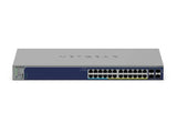 NETGEAR GS728TXUP Administreret Gigabit Ethernet (10/100/1000) Strøm over Ethernet (PoE) 1U Grå