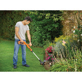 Black & Decker ST182320-QW børsteskærer & strengtrimmerer Batteri Sort, Orange