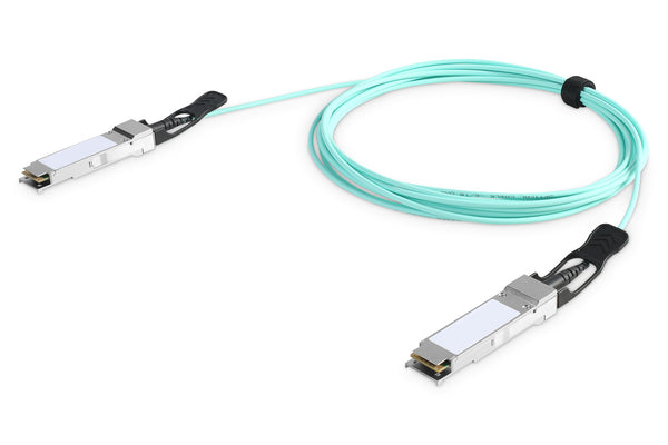 Digitus DN-81312 InfiniBand og fiberoptisk kabel 5 m QSFP+ Turkisfarve