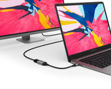ALOGIC ULUCHD-ADP USB grafisk adapter 3840 x 2160 pixel Sort, Grå