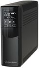 PowerWalker VI 600 CSW UPS-enhed Interaktivt indgangsstik 0,6 kVA 360 W 4 AC stikkontakt(er)