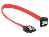 DeLOCK 83977 SATA-kabel 0,2 m SATA 7-pin Sort, Rød