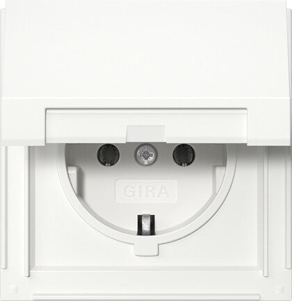 GIRA TX44 stikkontakt Schuko Hvid