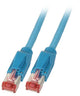 EFB Elektronik K8708BL.1 netværkskabel Blå 1 m Cat6a S/FTP (S-STP)