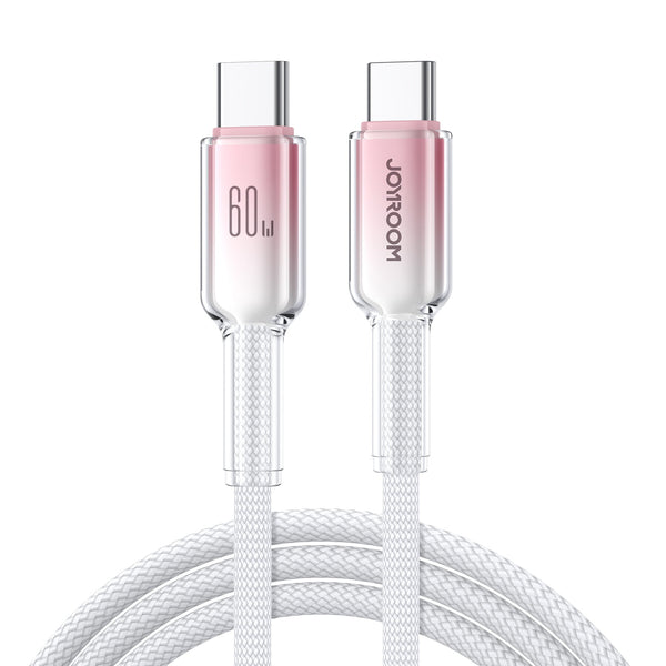 JOYROOM S-A42 C-C WH USB-kabel USB 2.0 1,2 m USB C 60 W Hvid
