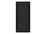 Lanberg WF01-6427-10B stativ 27U Vægmonteret stativ Sort