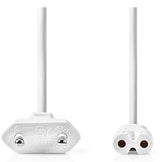 Nedis CEGL11040WT30 el-ledning Hvid 3 m Strømstik type C IEC 320