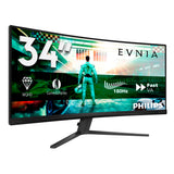 Philips Evnia 34M2C3500L/00 computerskærm 86,4 cm (34") 3440 x 1440 pixel Wide Quad HD LCD Sort