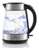 Eta Crystela II elkedel 1,7 L 2200 W Sort, Rustfrit stål, Transparent
