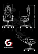 Gembird GC-SCORPION-05X video spillestol PC gamingstol Spand (vugge) sæde