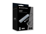 Conceptronic HUBBIES20GP interface hub USB 3.2 Gen 1 (3.1 Gen 1) Type-C 5000 Mbit/s Grå