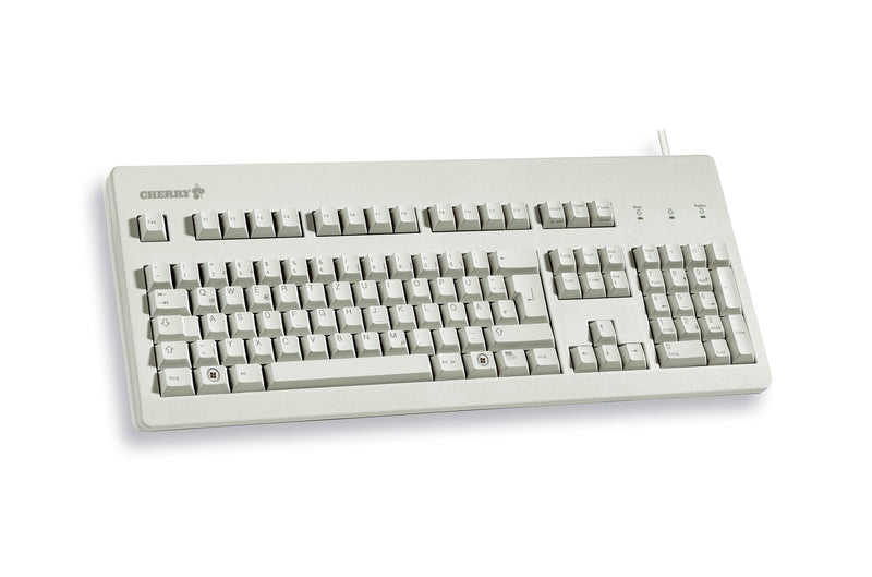 CHERRY G80-3000 tastatur Universel USB QWERTZ Tysk Grå