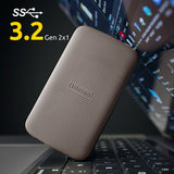 Intenso TX500 2 TB USB Type-C 3.2 Gen 2 (3.1 Gen 2) Brun