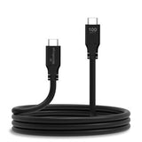 MediaRange MRCS218 USB-kabel USB 3.2 Gen 1 (3.1 Gen 1) 3 m USB C 10 Gbit/sek. 100 W Sort