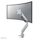 Neomounts NM-D775SILVERPLUS skærmbeslag og -stativer 124,5 cm (49") Skrivebord Sølv