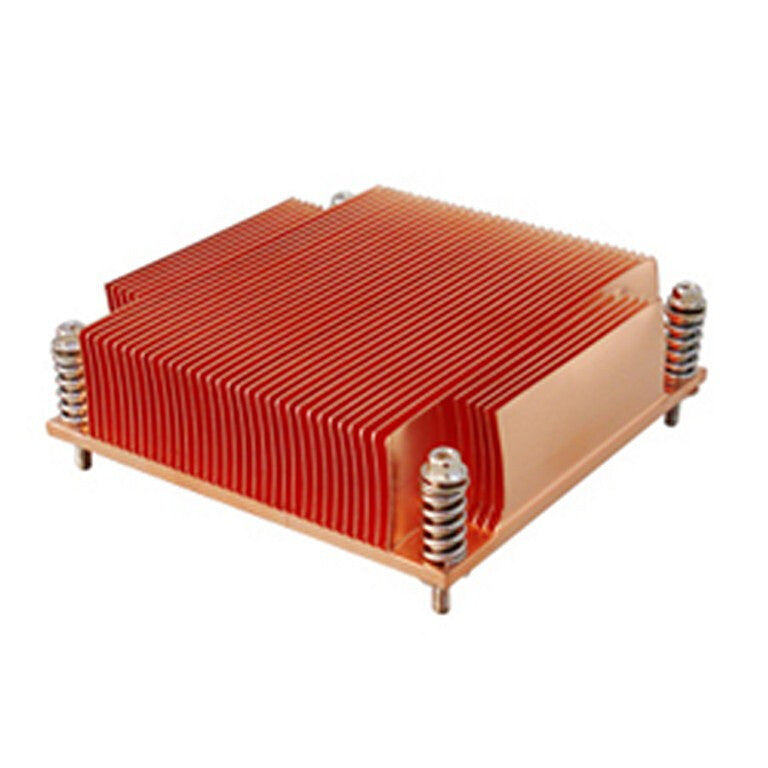 Inter-Tech K-129 Processor Køleplade/køler Kobberfarve